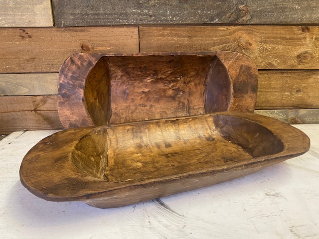Medium Classic Wood Dough Bowl